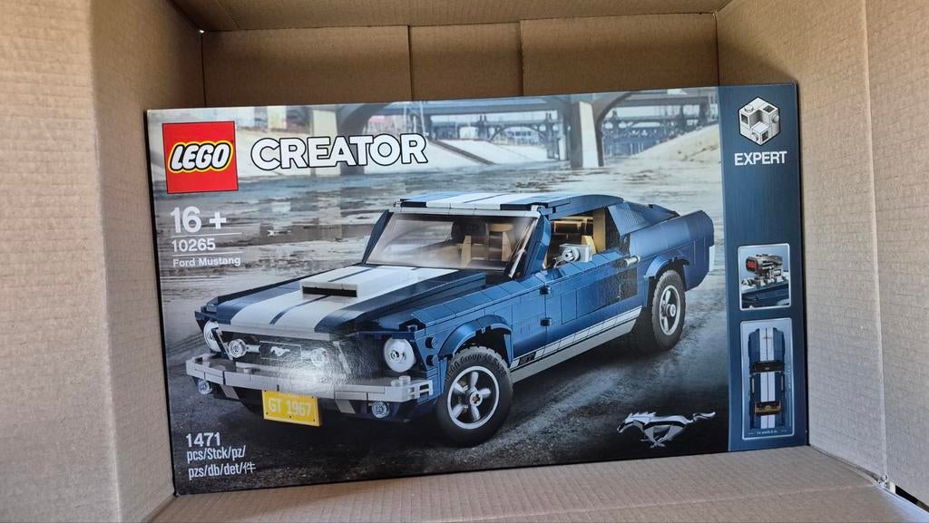 Lego Creator 10265 Ford Mustang gloednieuw, Lego, Nieuw, Ophalen of Verzenden, Compleet