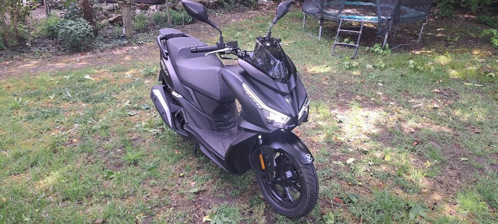 Nieuwstaat: Sym jet14 evo 125cc (03-2025) km.stand 2000km !, Scooter, Permis Moto A1 minimum, Éclairage LED, 1 cylindre