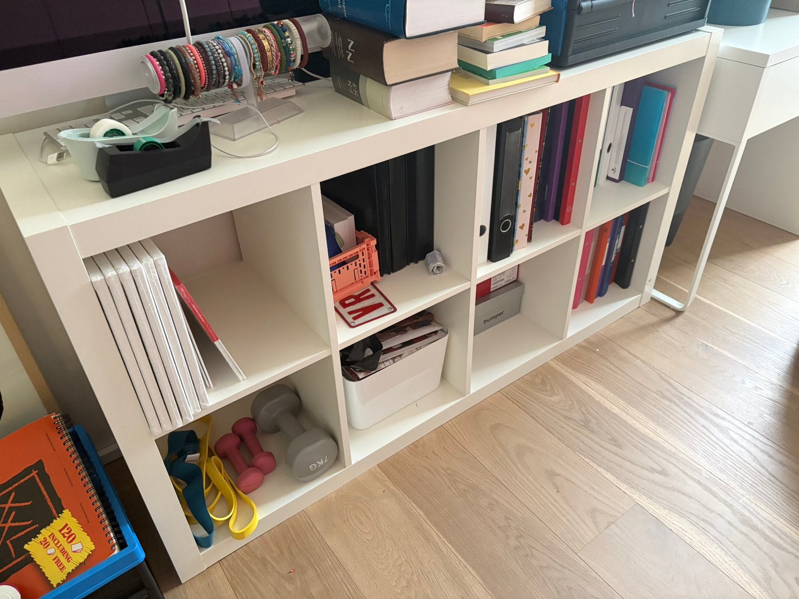 Kallax ikea 8 vakken wit, 25 à 50 cm, Moins de 100 cm, Comme neuf, 100 à 150 cm
