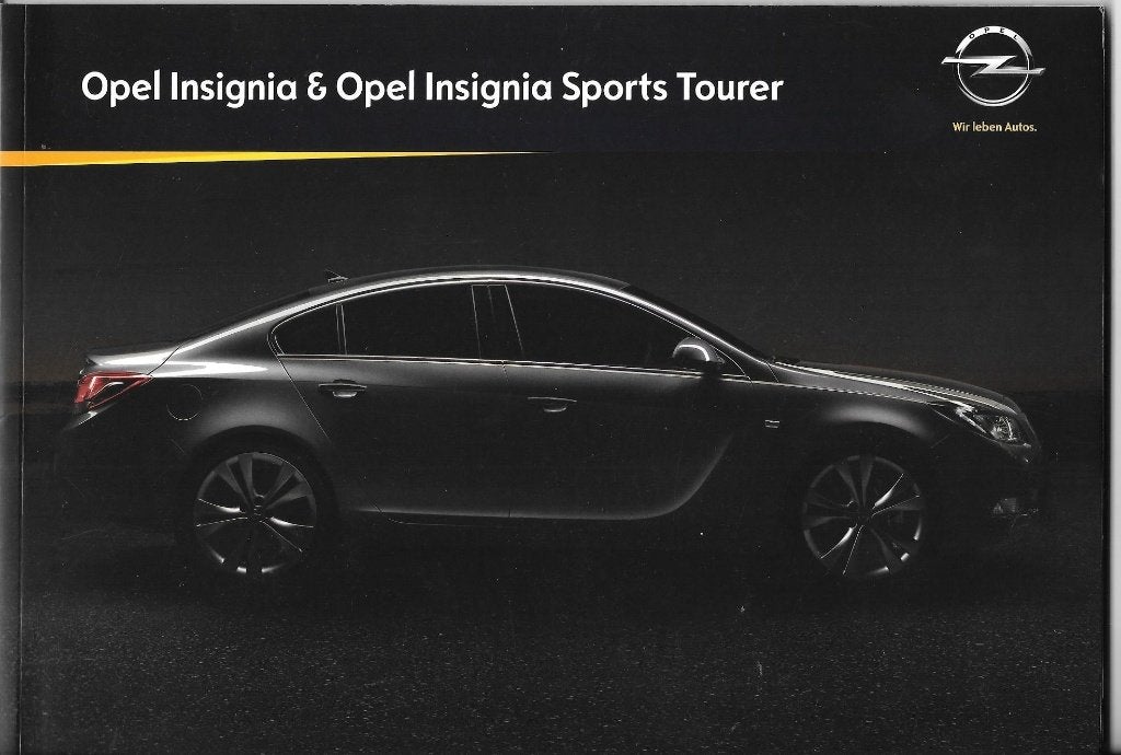 OPEL INSIGNIA  2009, Livres, Enlèvement ou Envoi, Comme neuf, Opel