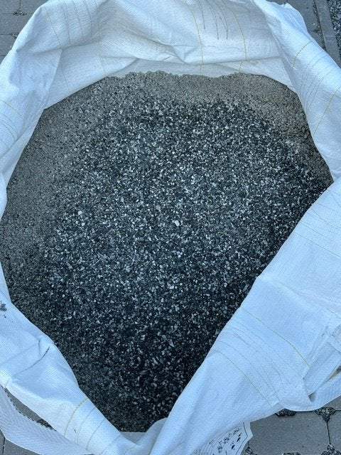 Dolomiet silver-grey split +/- 200kg, Tuin en Terras, Grind, Keien en Split, Nieuw, Split, Grijs, Dolomiet, Ophalen