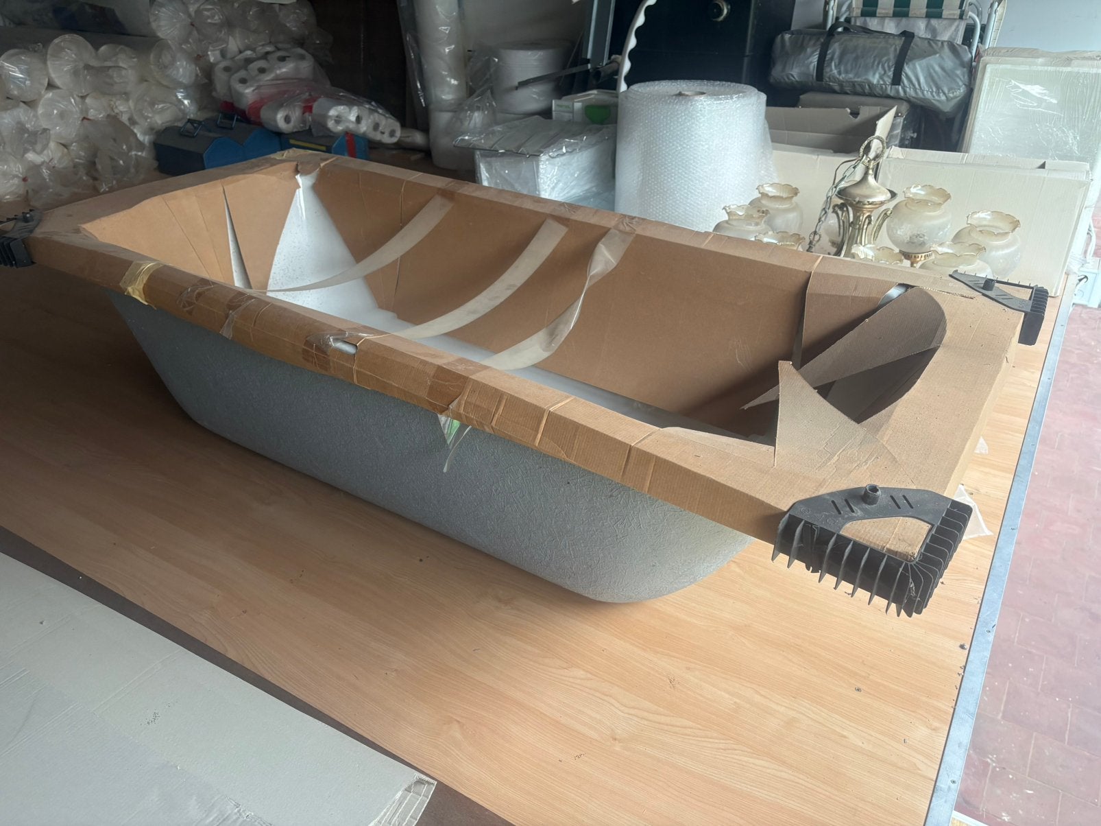 Badkuip, Huis en Inrichting, Badkamer | Badkamermeubels, Ophalen, Nieuw, Minder dan 50 cm, Overige typen