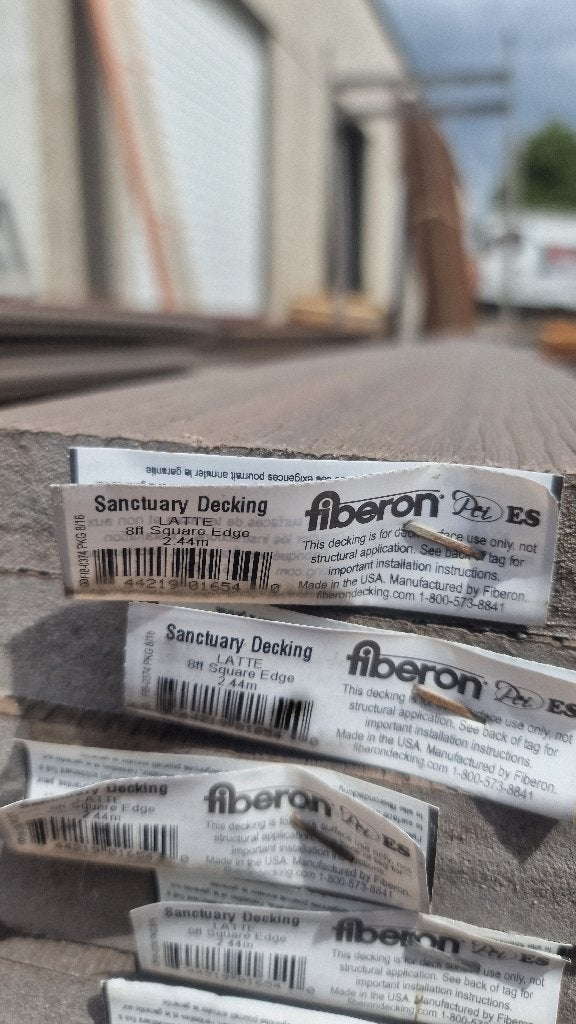 Fiberon Latte – Kantplank, Doe-het-zelf en Bouw, Ophalen, Minder dan 25 mm, Nieuw, 200 tot 250 cm