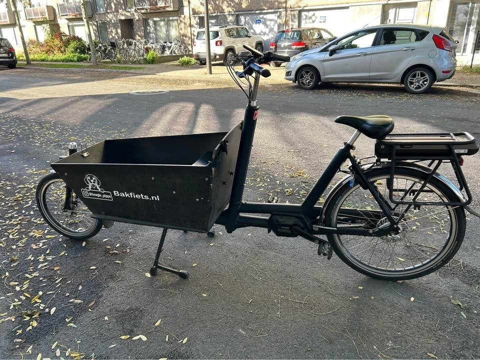 Elektrische bakfiets, Gebruikt, Elektrisch, 2 kinderen, Ophalen