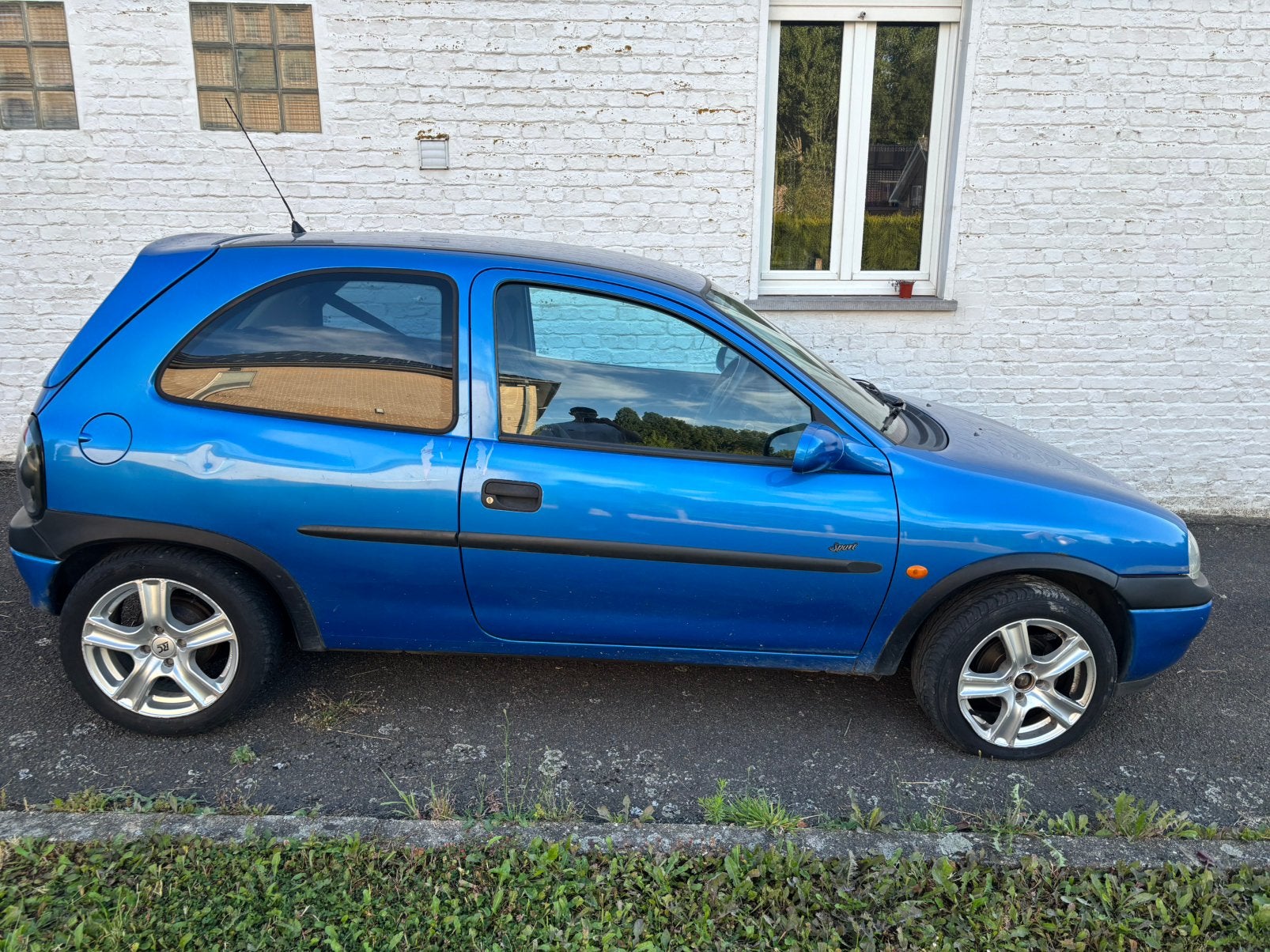Opel corsa B 1.4 16v sport, Auto's, Blauw, Handgeschakeld, 1400 cc, Particulier