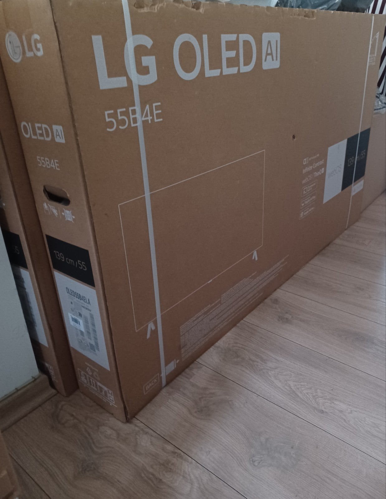 TV-LG -OLED Al - 55B4E - Neuf avec Facture, Enlèvement, Neuf, OLED, LG