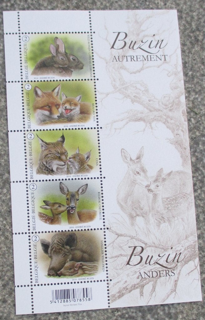 1 blok BL214 buzin anders, Frankeerzegel, Ophalen of Verzenden, Zonder stempel, Postfris