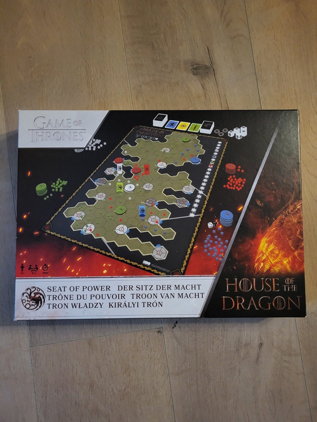 House of the dragon - Seat of power bordspel, Enlèvement, Neuf, Jeu de voyage