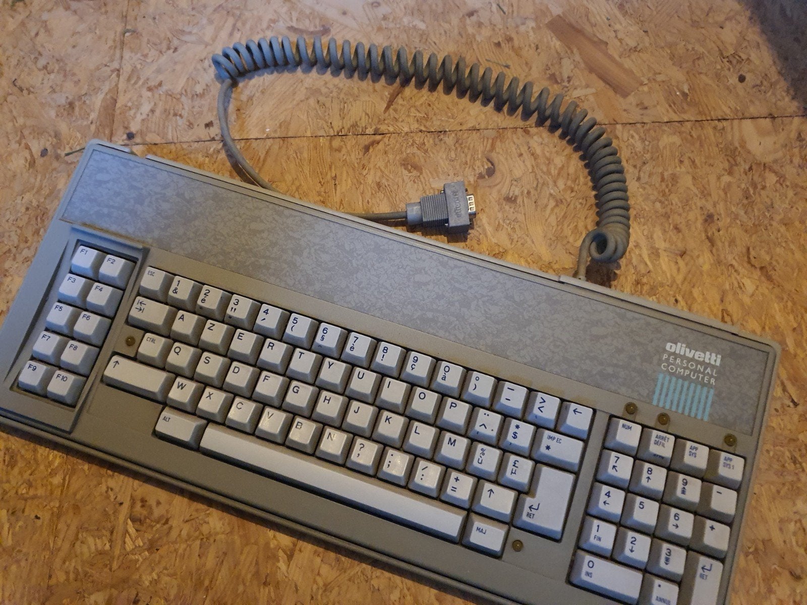 Olivetti M19 vintage pc keyboard 1984, Informatique & Logiciels, Enlèvement