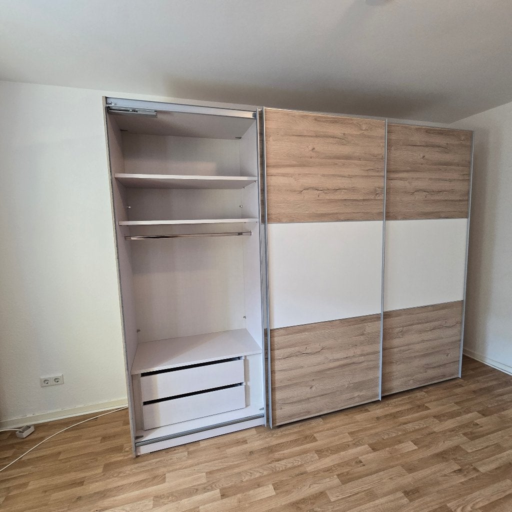 Armoire / Garde-robe 3 portes coulissantes 280 cm, Maison & Meubles, 200 cm ou plus, Enlèvement, Utilisé, 200 cm ou plus