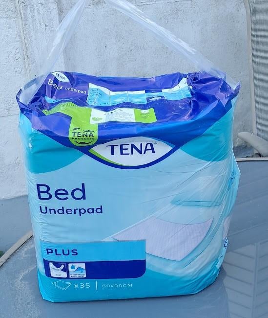 Tena onderleggers (bed underpad), Ophalen, Nieuw