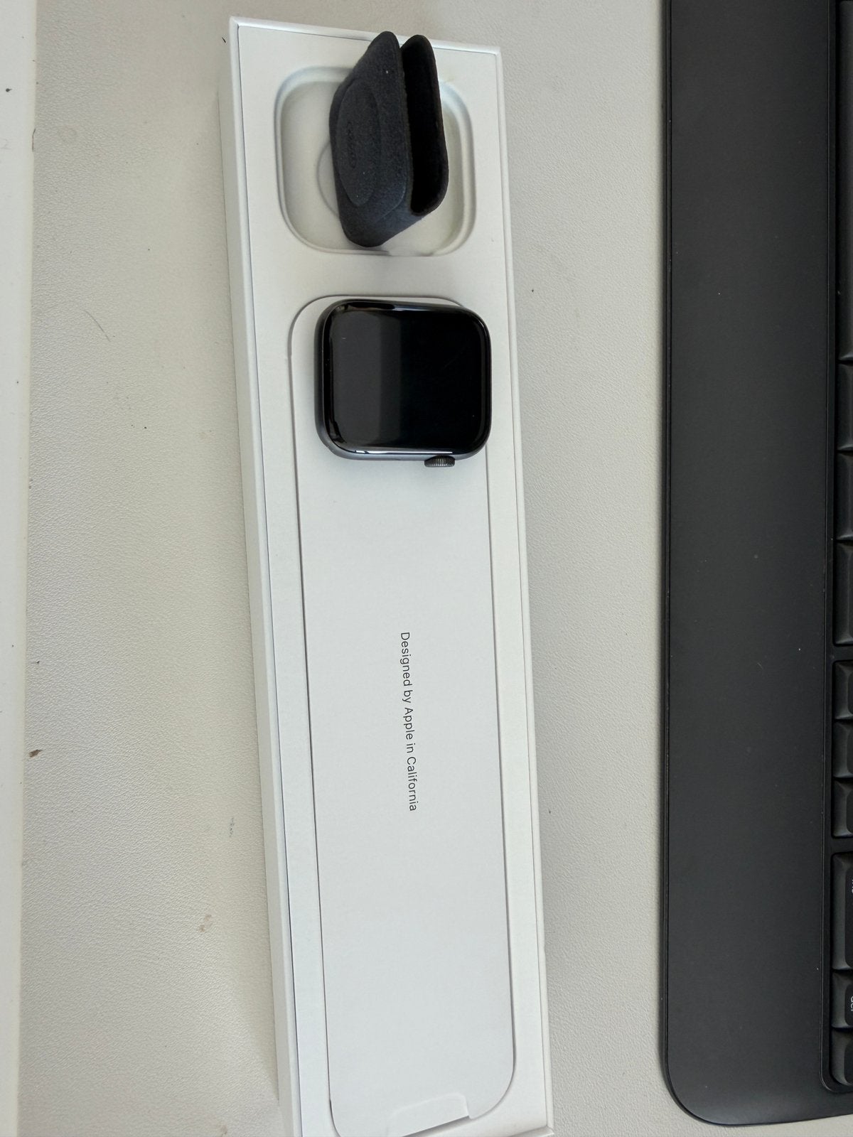 Apple Watch Series 4 44mm GPS – Space Gray – 83% batterij, Ophalen, GPS, Zo goed als nieuw