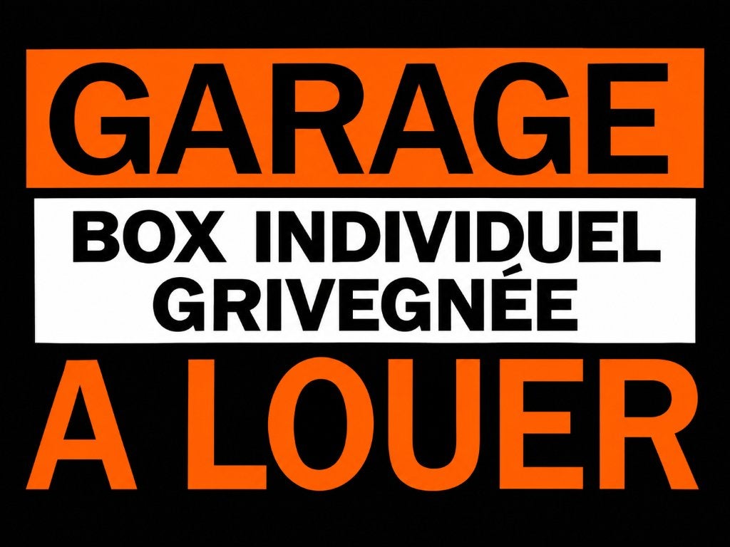 Garage box individuel à louer - Grivegnée haut, Liège (ville)