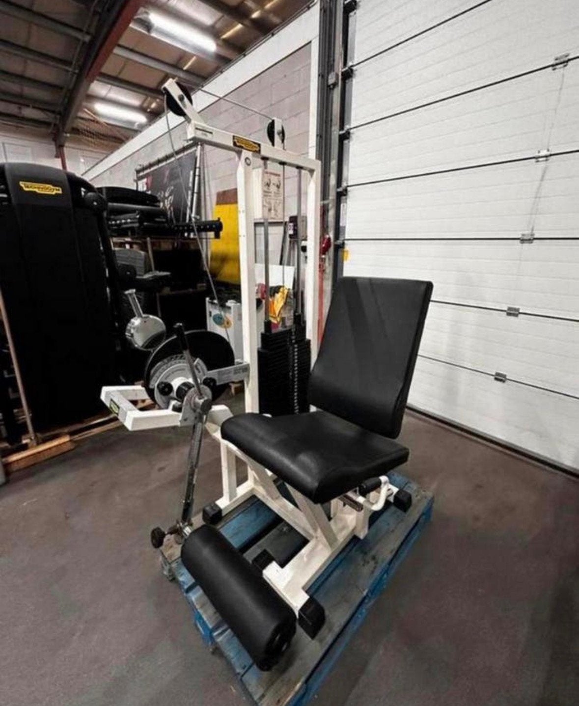 Technogym Isotonic Leg Extension, Enlèvement, Utilisé, Jambes