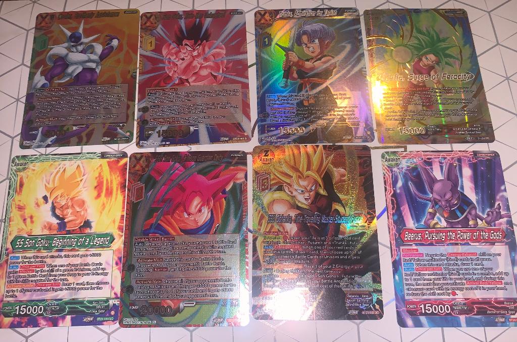 Dragon ball kaarten, Ophalen of Verzenden