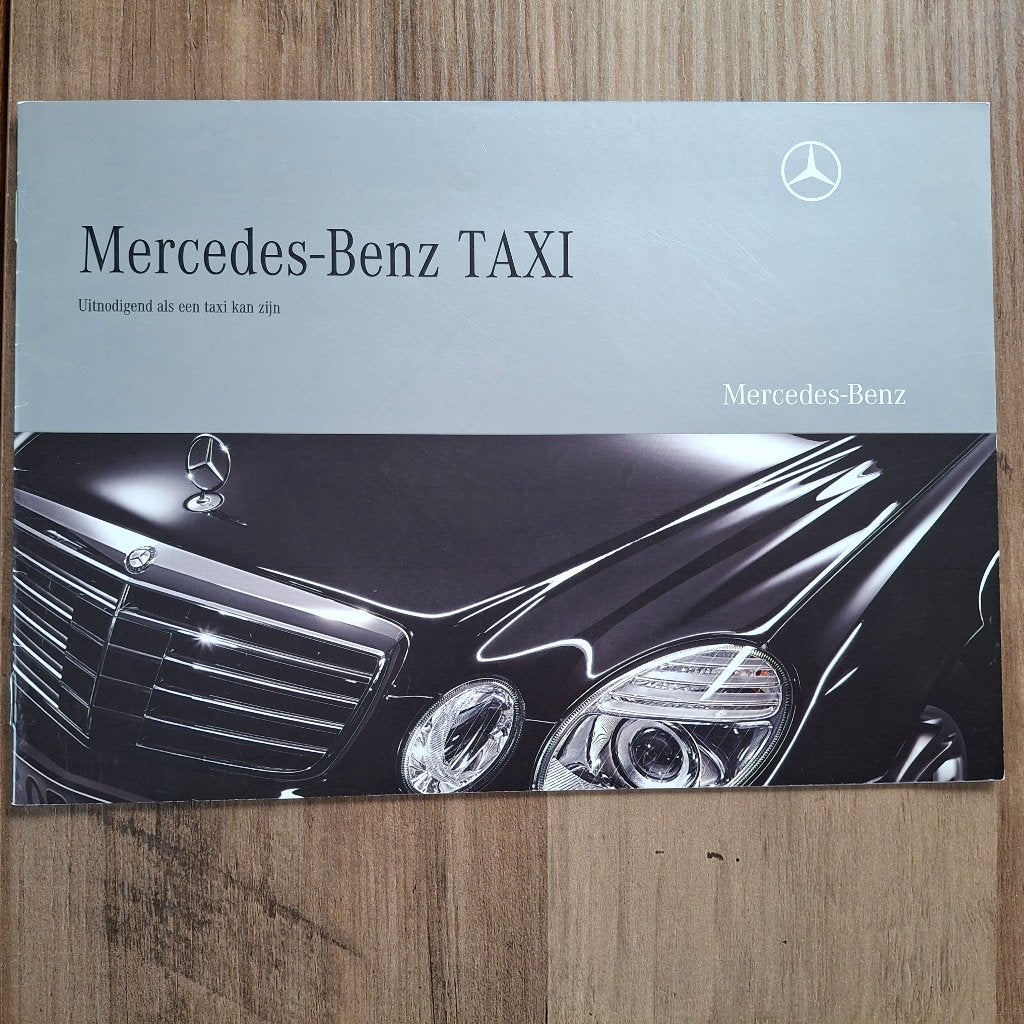 Mercedes-Benz  TAXI   2008, Boeken, Ophalen of Verzenden, Nieuw, Mercedes