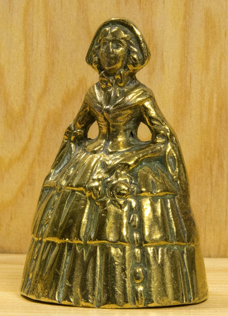 Clochette de table en laiton–Figurine femme/ Lady Bell, Enlèvement ou Envoi