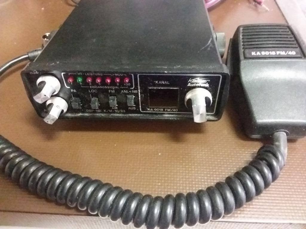 Kaiser 40 kanalen am/fm 4 watt, Telecommunicatie, Ophalen of Verzenden, Gebruikt, Zender en Ontvanger