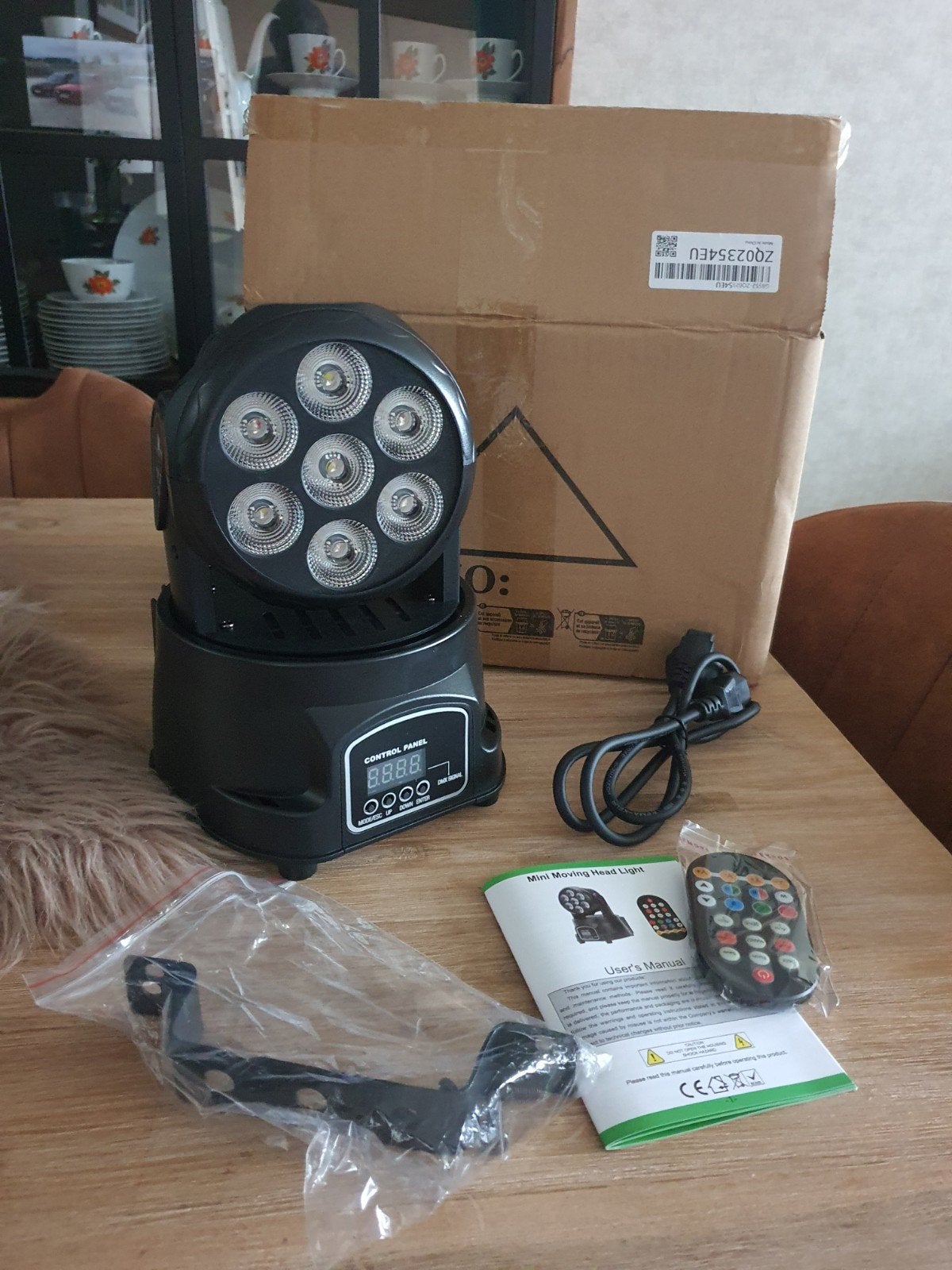 DJ moving head light DMX, Muziek en Instrumenten, Ophalen