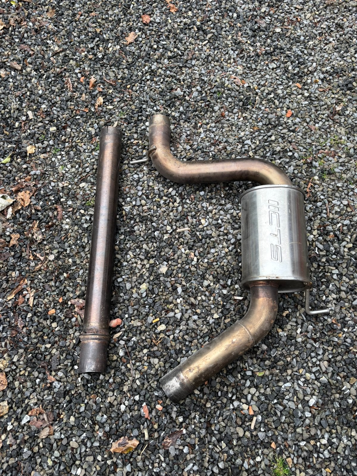CTS midden demper 3 inch golf 6 gti, Auto-onderdelen, Ophalen, Volkswagen