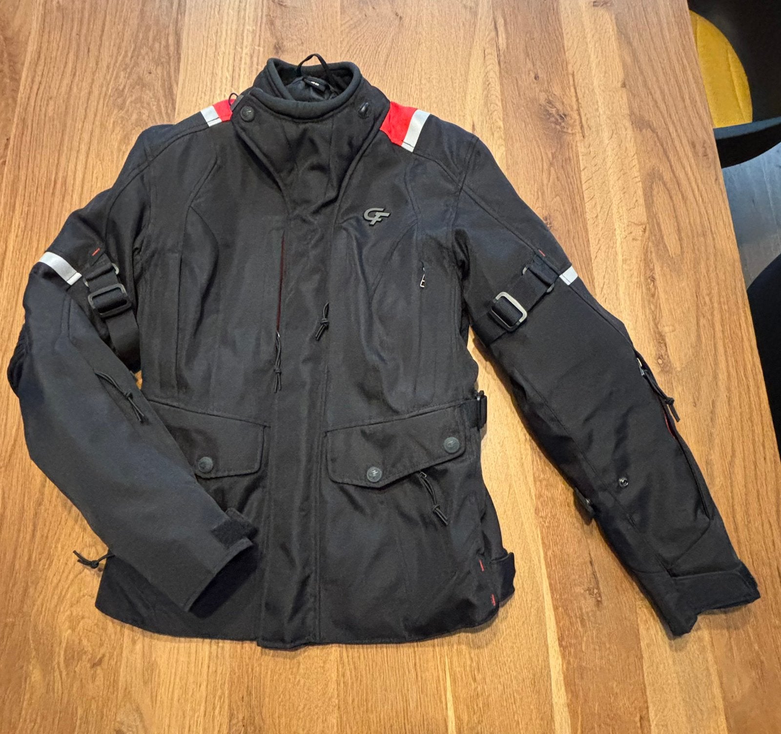 Motorjas dames - maat 36 - all weather, Motoren, Ophalen, Tweedehands, Dames, Jas | textiel