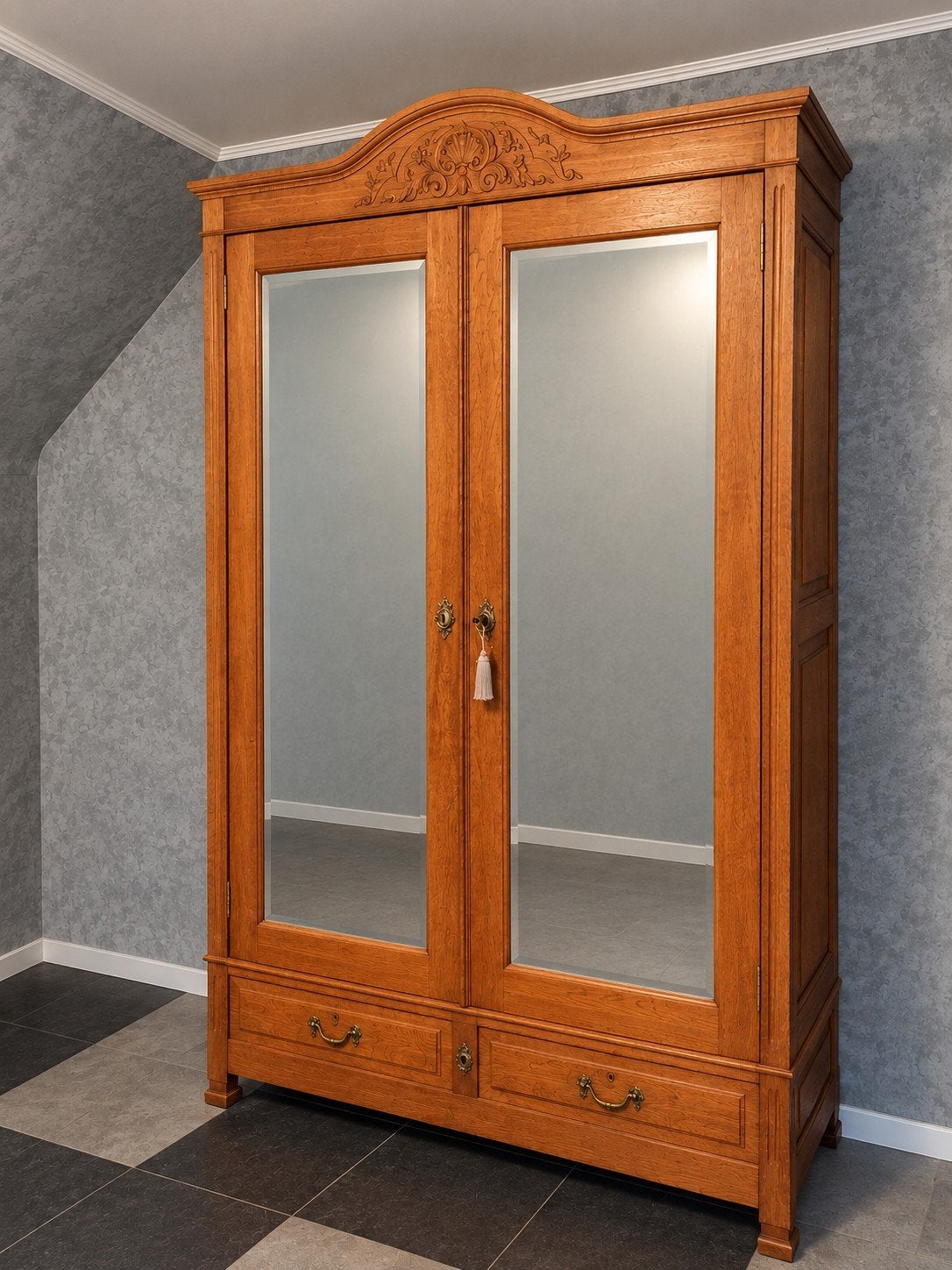 Antieke eiken slaapkamer, Antiek en Kunst, Ophalen
