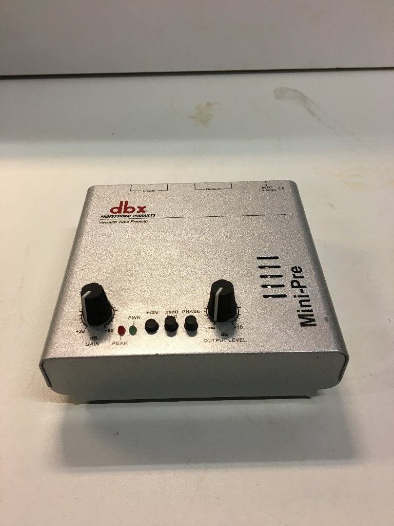 DBX Mini-Pre Tube Pre Amp, Musique & Instruments, Enlèvement