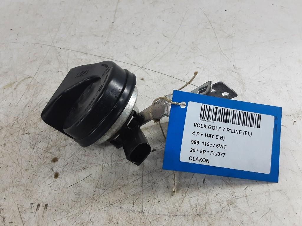 CLAXON Volkswagen Golf VII (AUA) (01-2012/03-2021), Gebruikt, Volkswagen, Mevr. I. Hauben, Rue de l'Espoir 34 34
4030  GRIVEGNÉE, BE