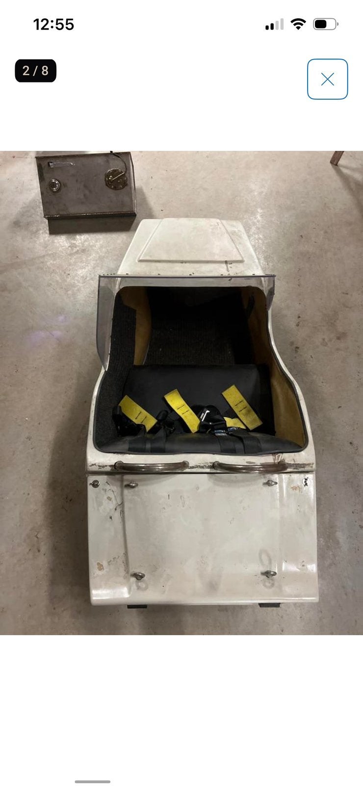 Eml zijspan bak met evt frame en tank, Motoren, Ophalen, Gebruikt