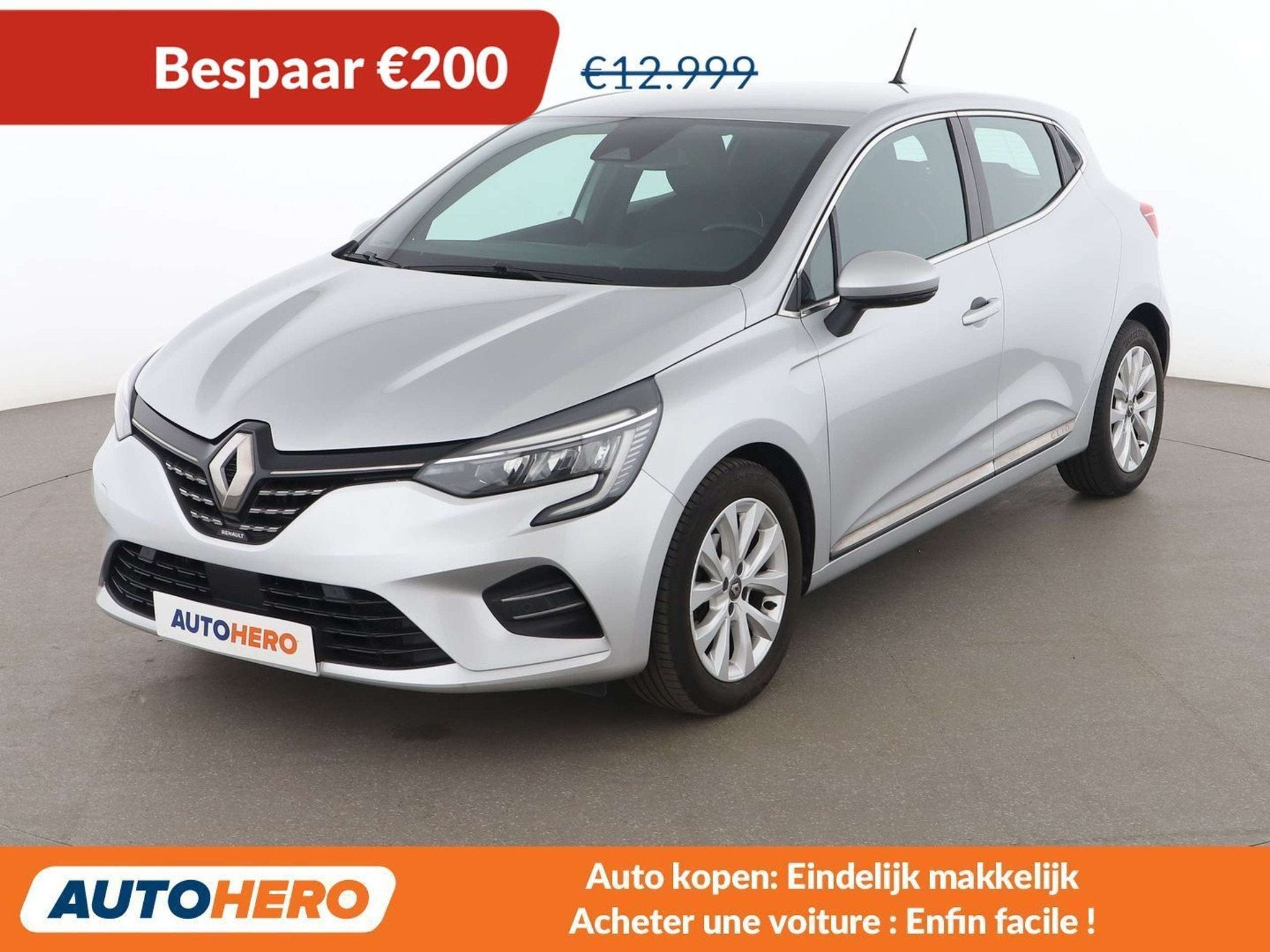 Renault Clio 1.0 TCe Zen (bj 2021), Auto's, Voorwielaandrijving, Stof, Gebruikt, 91 pk