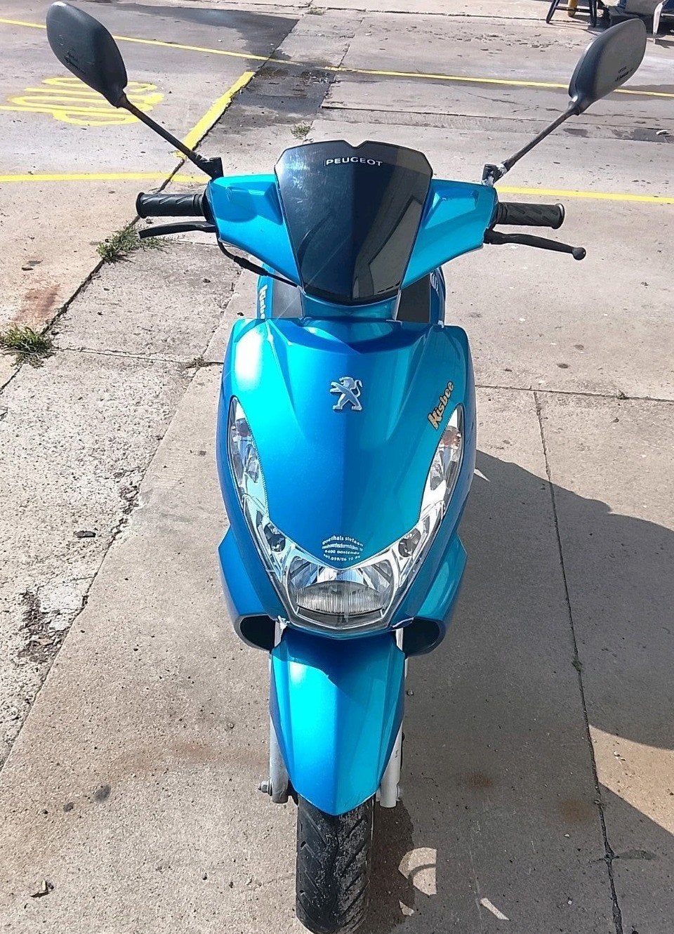 Peugeot Kisbee A-klasse (4-takt)–Nooit ingeschreven geweest!, Enlèvement