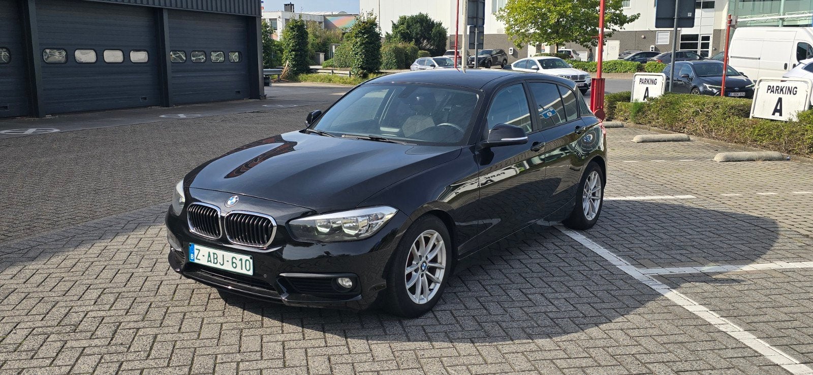2017 bmw 1 serie 1.5 benzine 118i km122.000 vbak 6     100kw, Auto's, 1 Reeks, Euro 6, Bedrijf, Handgeschakeld