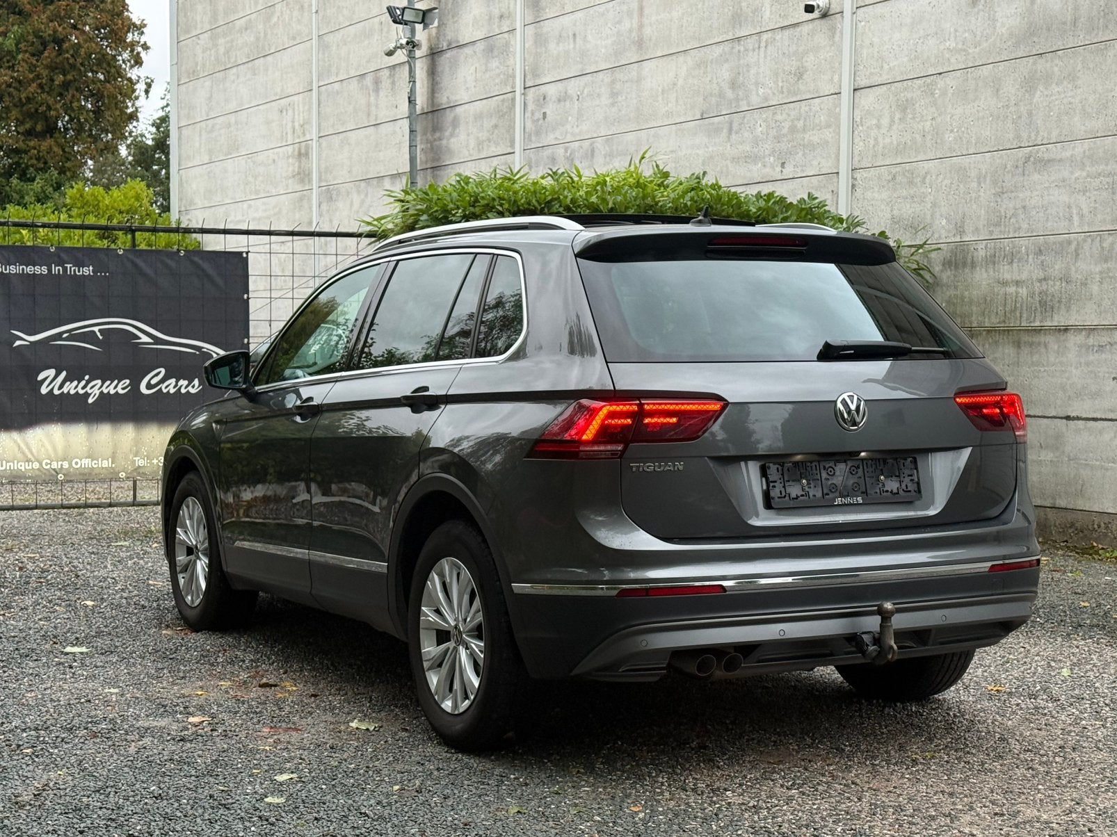 VW Tiguan 2.0 TDi - Highline Automaat - 2018 - Full - 150 PK, Autos, Achat, 1968 cm³, Entretenue par le concessionnaire, Noir