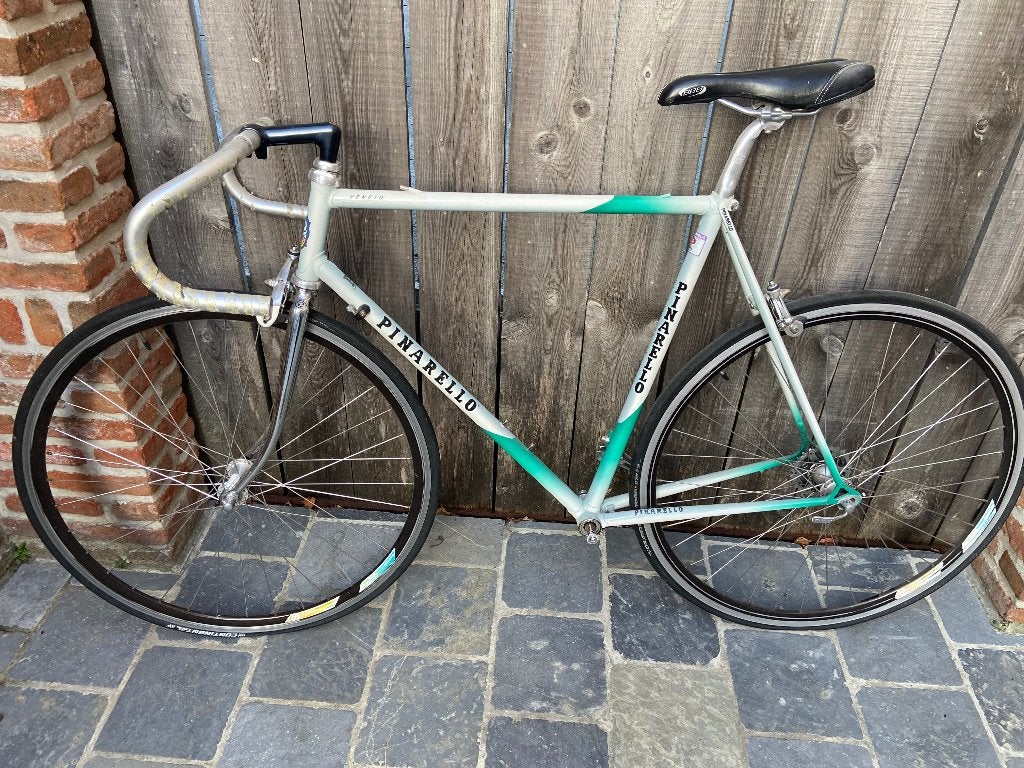 Cadre pinarello, Vélos & Vélomoteurs, Acier, Comme neuf, Oldtimerfiets, Enlèvement