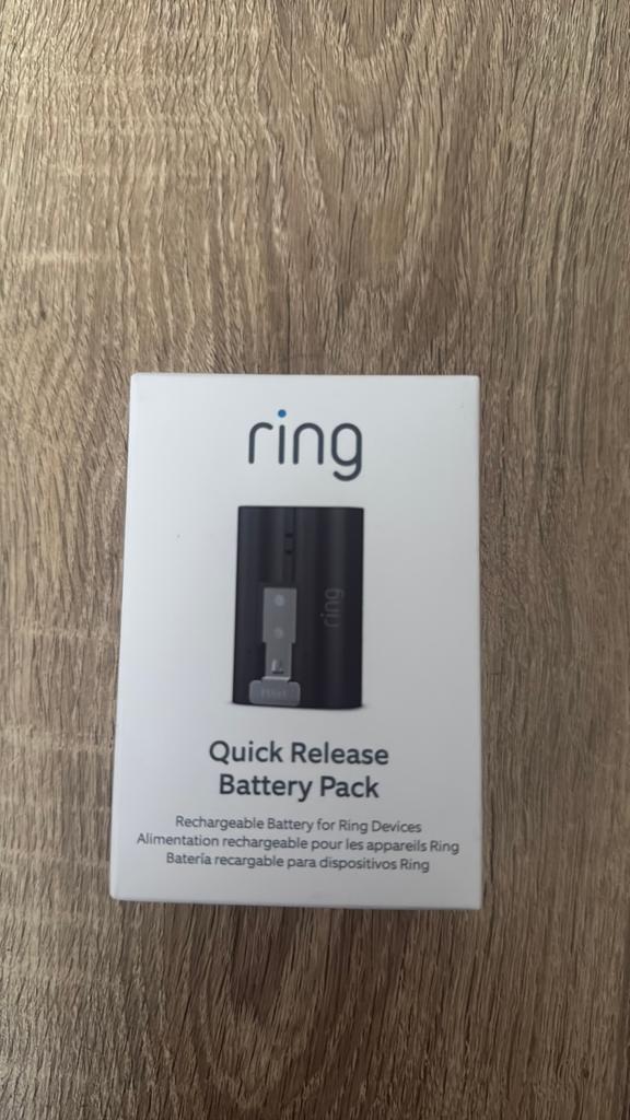Ring Quick Release Battery Pack – Nieuw in doos, Computers en Software, Accu's en Batterijen, Ophalen, Nieuw, Ring