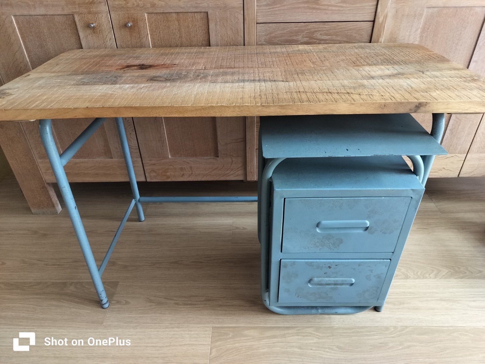 vintage bureau met ladeblok, Vintage, Ophalen