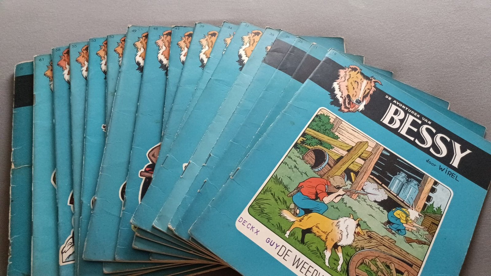 De avonturen van bessy, Meerdere stripboeken, Ophalen, Gelezen