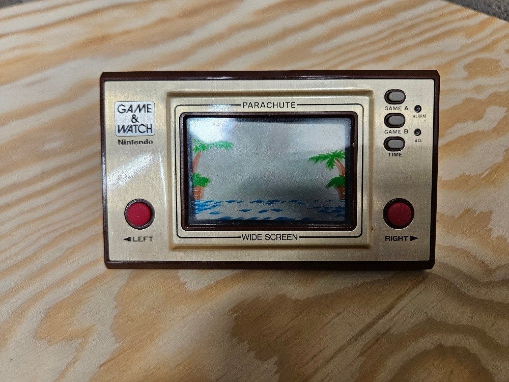Originele Nintendo Game & Watch: Parachute (1981 - PR-21), Games en Spelcomputers, Gebruikt, 1 speler, Vanaf 3 jaar, Ophalen