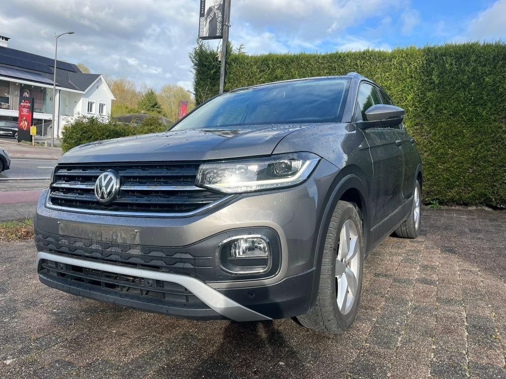 VOLKSWAGEN T-CROSS 1.0 TSI Style DSG Pack Premium, Auto's, 5 deurs, Particulier, SUV of Terreinwagen, Zilver of Grijs