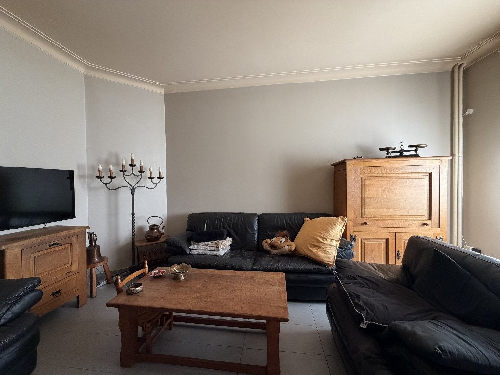 fauteuils salon, Huis en Inrichting, Zetels | Zetels, Ophalen, Gebruikt, Leer, Rechte bank