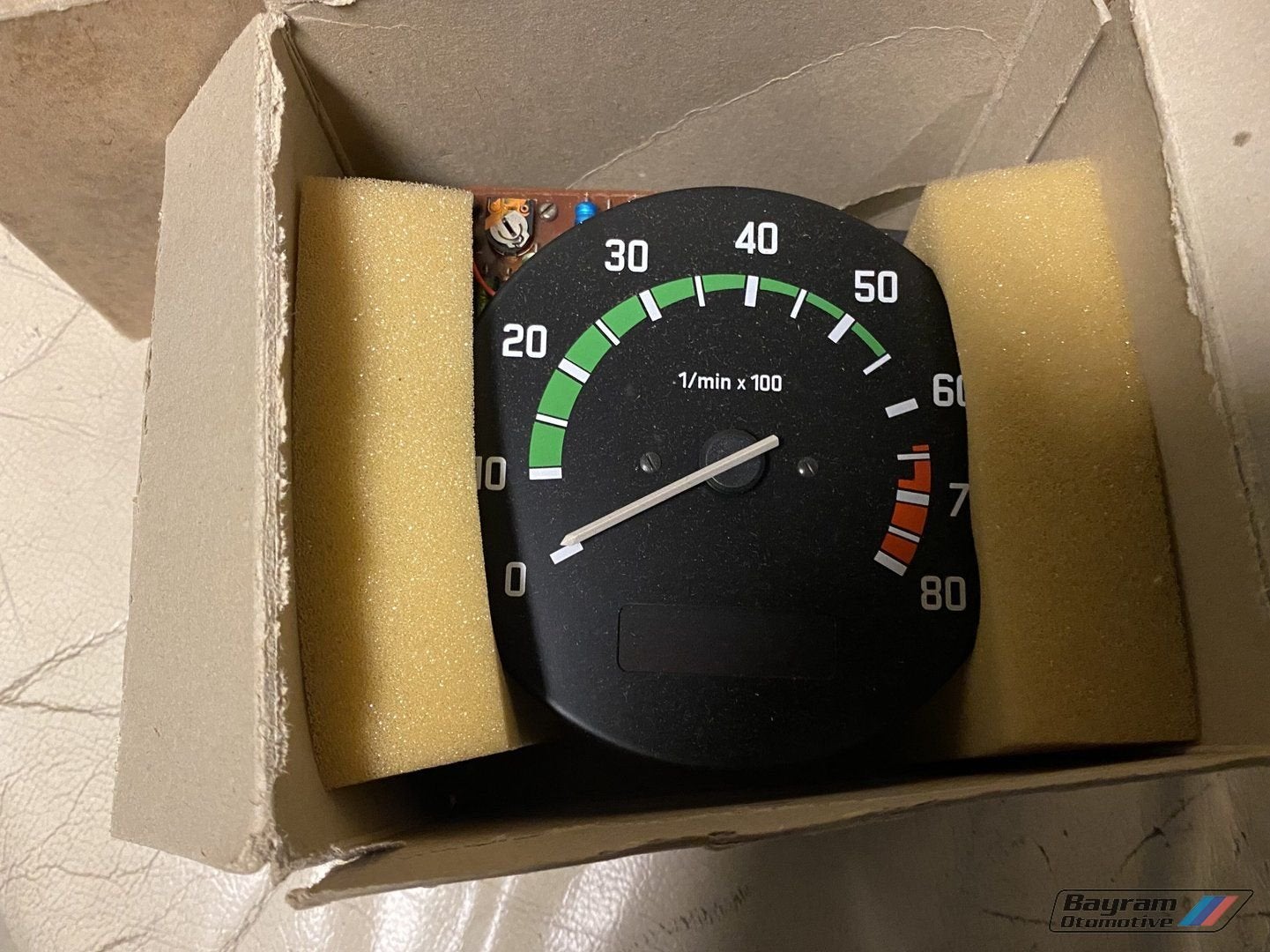 Bmw E21 toerenteller nos tacho 3-serie 62131368249 tellerbak, Auto-onderdelen, -, -, -