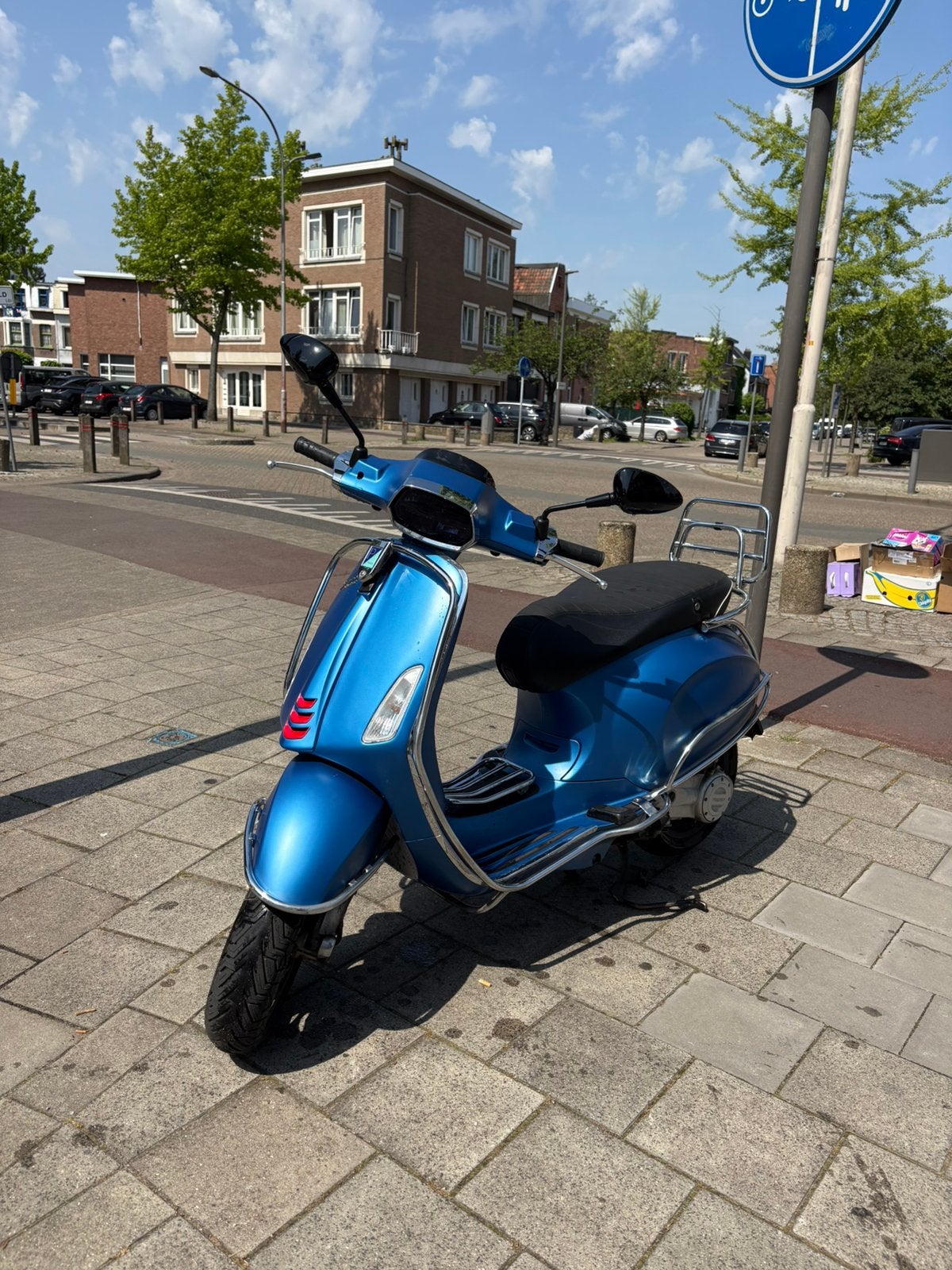 Vespa sprint, Ophalen, Vespa S, Klasse B (45 km/u), Zo goed als nieuw