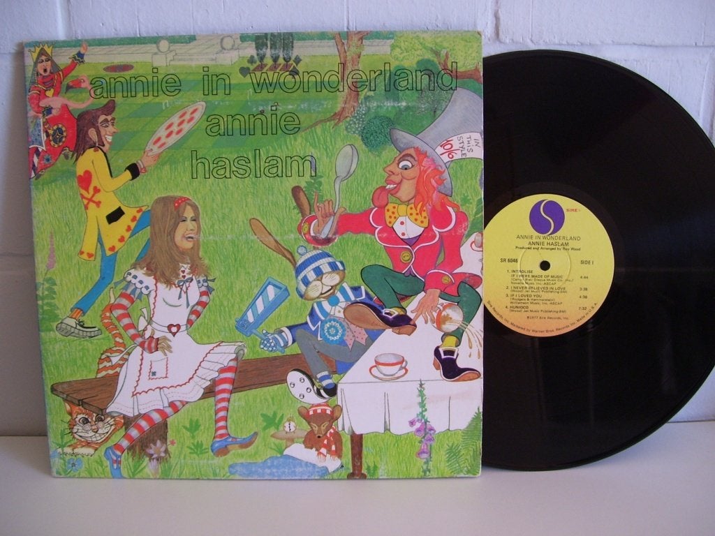 ANNIE HASLAM  annie in wonderland, CD & DVD, Vinyles | Rock, Comme neuf, Pressage original, 12 pouces, Envoi