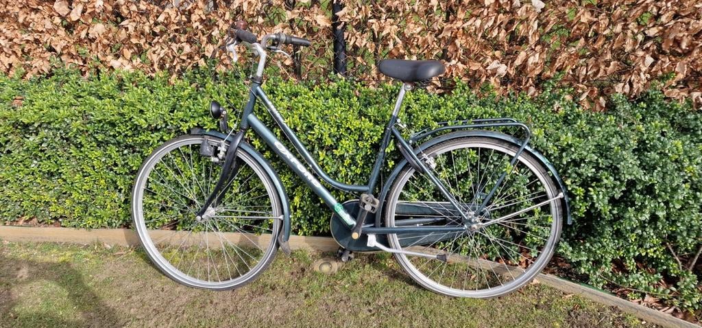 Damesfiets Oxford, Ophalen