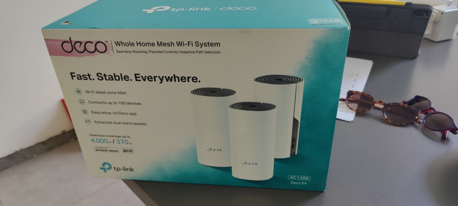 TP-Link Deco E4 (3-pack), Informatique & Logiciels, Amplificateurs wifi, Enlèvement ou Envoi