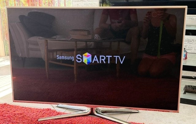 téléviseur Samsung intelligent 45 pouces (116 cm), TV, Hi-fi & Vidéo, Télévisions, LED, Comme neuf, Enlèvement, Smart TV