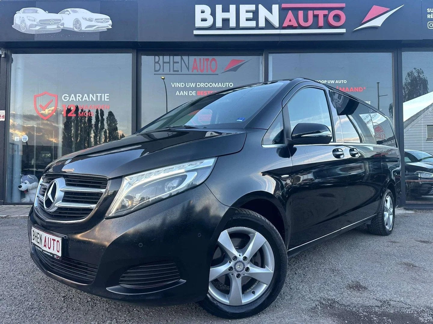Mercedes-Benz V-Class 220 V 220 d/XENON/CUIR/CAMERA/LED, Auto's, Automaat, Gebruikt, 4 cilinders, Zwart