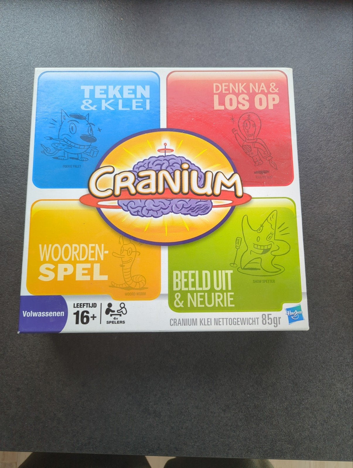 cranium, Hobby en Vrije tijd, Drie of vier spelers, Ophalen, Zo goed als nieuw, Hasbro gaming