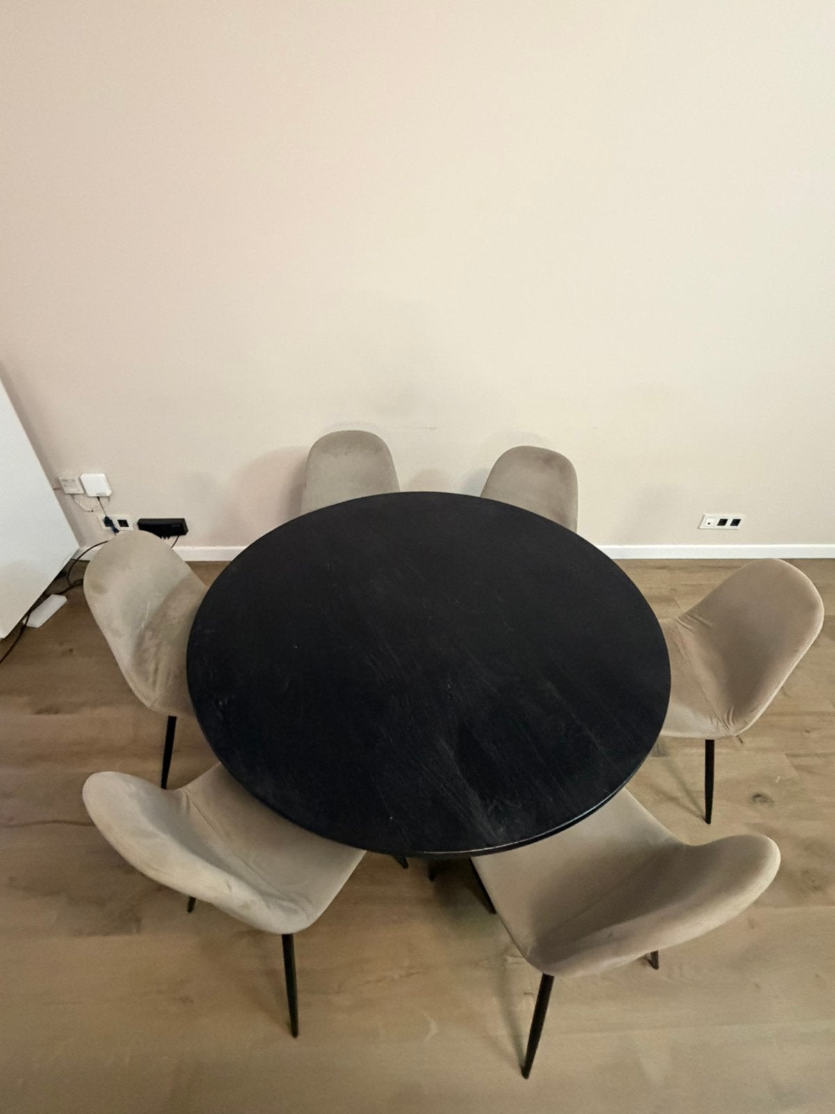 table manger, Enlèvement, Comme neuf, 4 à 6 chaises