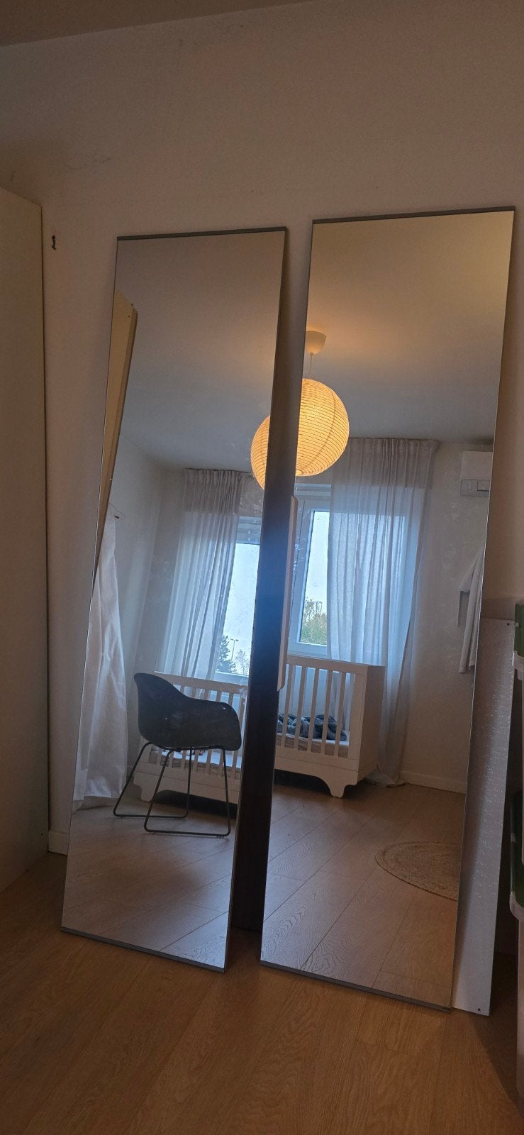 Ikea Pax Vikedal spiegeldeuren 100x195, Ophalen, Glas, 50 tot 100 cm, 150 tot 200 cm